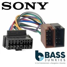 SONY CDX-M730 Car Radio Stereo 16 Pin Wiring Harness Loom ISO Lead Adaptor
