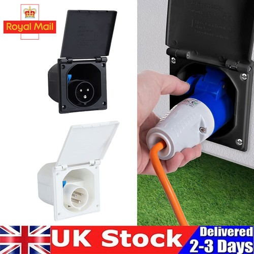 Mains hook inlet - hook, socket