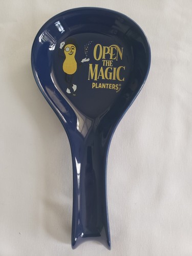 Peanut ceramic spoon rest - mr,