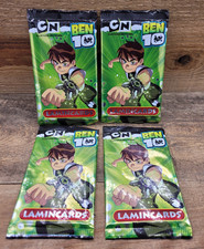 4 x Original Ben 10 Lamincard