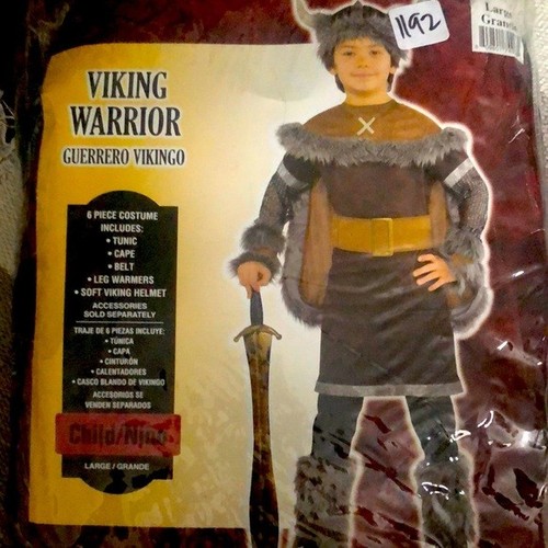 Viking warrior child costume - warrior,