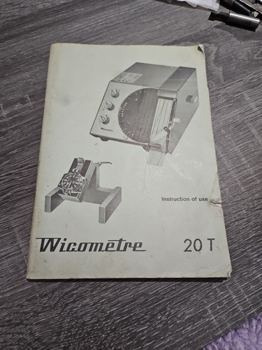 Witschi wiscometre 20t - witschi,