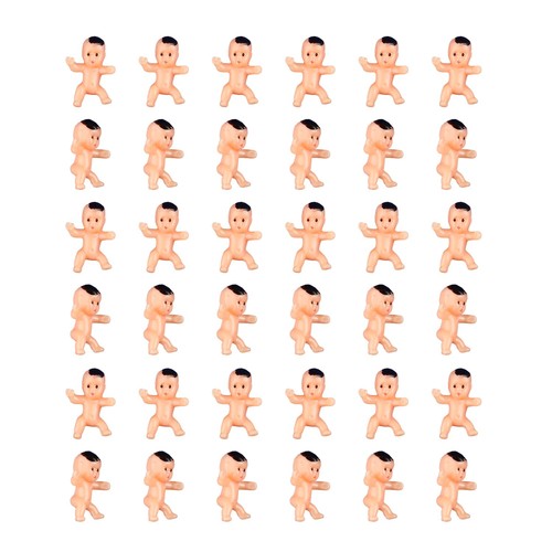 36pcs mini plastic babies cute - plastic, babies,cute