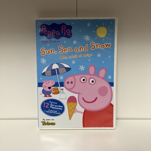 Peppa pig sun sea and - peppa, snow