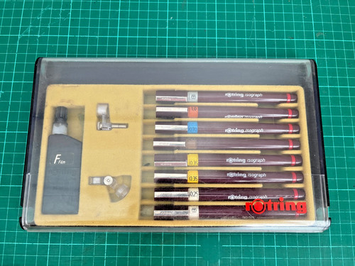Rotring isograph drawing pens - isograph,
