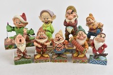 Walt Disney Showcase Collection 7 Dwarfs Figurines Traditions Jim Shore Enesco