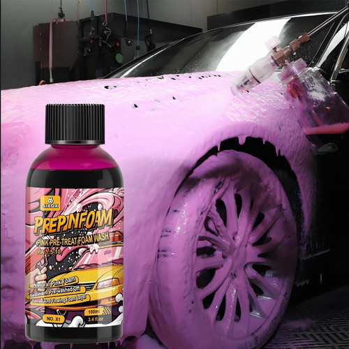 Pink magic foam - foam, wash