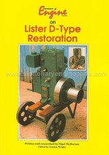 Lister engine restoration - lister, d