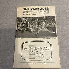 Hunslet v Hull KR 1961 Rugby League Programme 