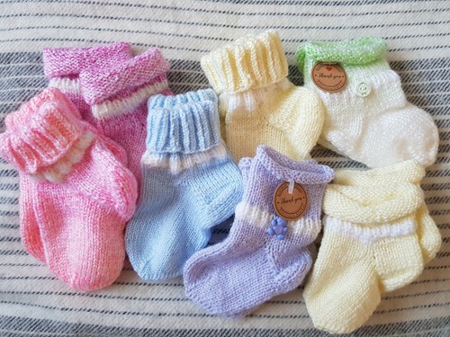 Handmade knitted newborn baby - newborn,