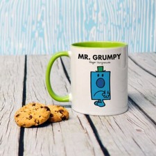 Mr Men Porcelain Mug Mr Grumpy