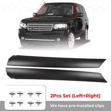 2Pcs Front Windshield Trim