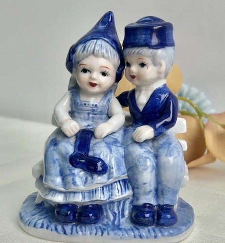 Vintage blue and white - vintage,