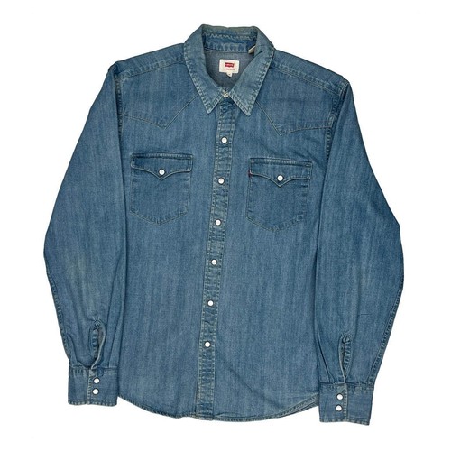 Levis denim shirt medium - denim,