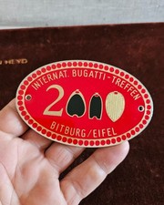 VINTAGE ENAMEL AUTOMOBILE CAR