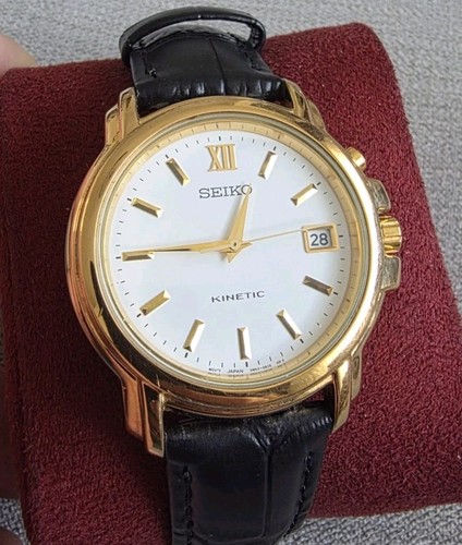 Seiko kinetic mens watch - seiko, 5m62