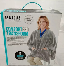 HoMedics Comfort Pro Transform, Heated, Rechargeable-HCM-T210GYQVC-GB-GRADE-A