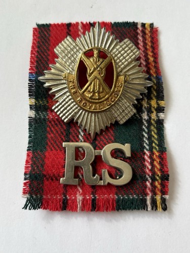 Royal scots cap badge - royal,