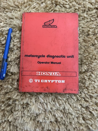 Honda motorcycle diagnostic