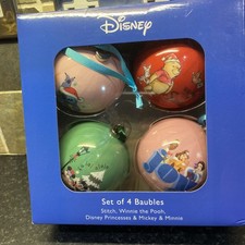 Disney Christmas Baubles