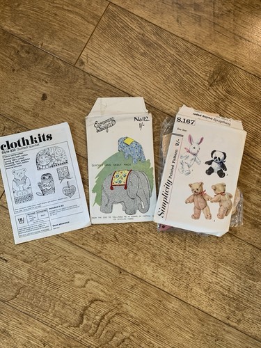 Vintage toy sewing patterns - vintage,