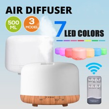 LED Essential Oil Diffuser Aroma Humidifier Ultrasonic Aromatherapy Air Purifier