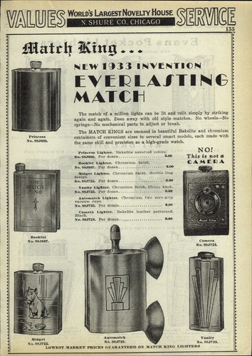 1933 paper match king new - 1933,