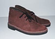 Clarks Originals V&A Desert Boots Chesnut Red Suede Ankle UK 6.5 NEW Brown Trend