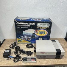 Nintendo Entertainment NES Console Boxed UK PAL - Super Mario Bros 3 Edition