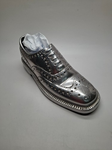 Aluminium brogue shoe ornament - brogue,