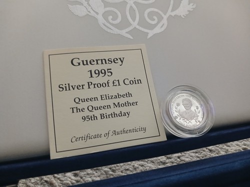 Guernsey 1995 silver - guernsey,