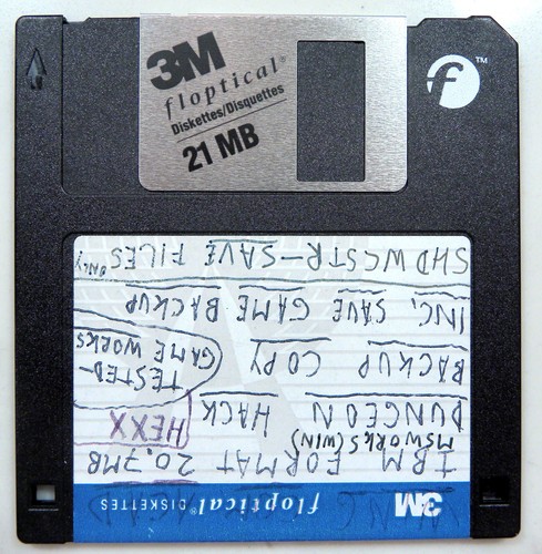 Floptical 21mb floppy - 3m, 3.5"