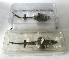 2 x Bell UH-1 Iroquois & Bell AH-1 Cobra Amercom Helicopter Models Scale 1/72