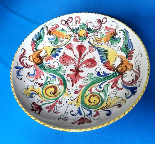 Vintage hand painted italian - vintage,