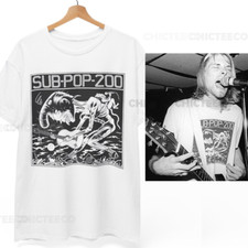 Sub Pop 200 Shirt Kurt Cobain