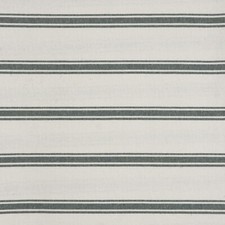 Limoges Stripe Green White Cotton 280cm Ticking French Sack Curtains Per Metre