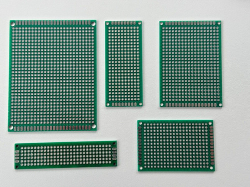 Double sided prototype pcb - double,