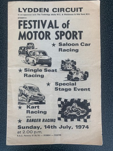 Lydden festival motor - of,
