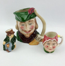 3x Artone Pottery Hand Painted