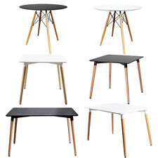 Designer Dining Tables Quality Beech Wood Legs Eiffel Style NEW