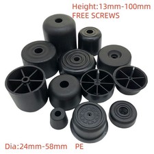 Feet Round Shaped Plastic With