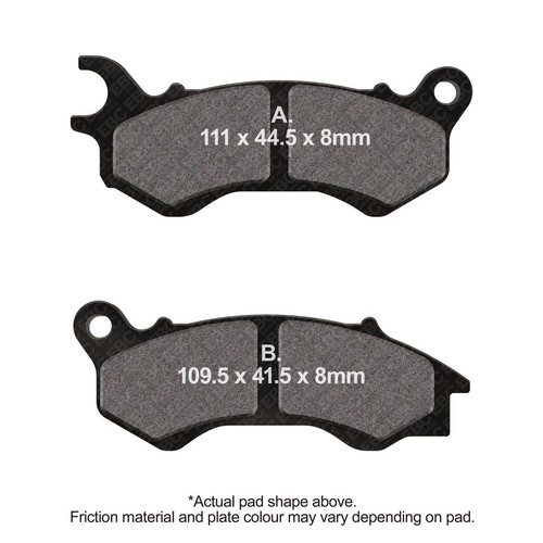 Ebc scoot cbn - scoot, pads