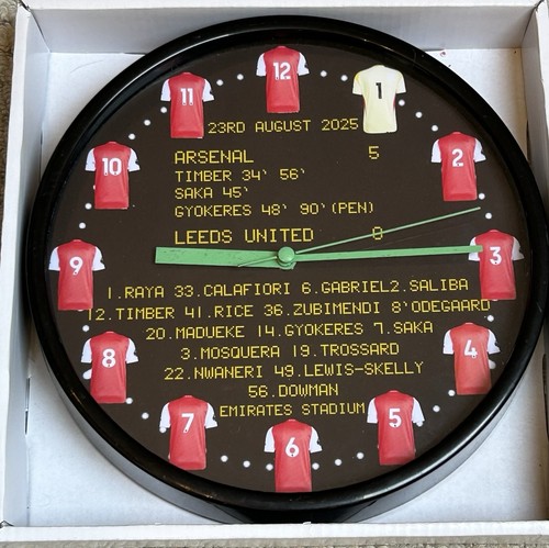 Arsenal 2025 match - match, day