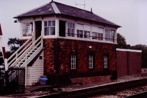 Truro signal box original - signal,