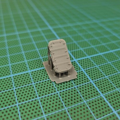 Model warship watertight doors - model,