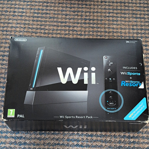 Nintendo wii black console - nintendo,