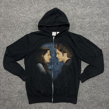 Twilight Saga New Moon 2009 XXL Hooded Sweatshirt Y2K Vintage Movie Promo Rare