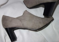 Size 7 shoes. Small heel. Soft upper. BHS Mid heel.