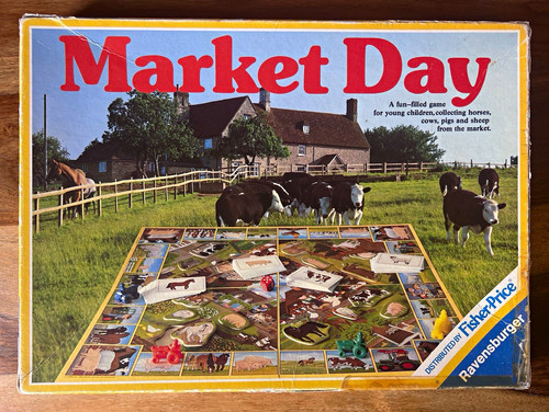 Vintage ravensburger market - vintage,