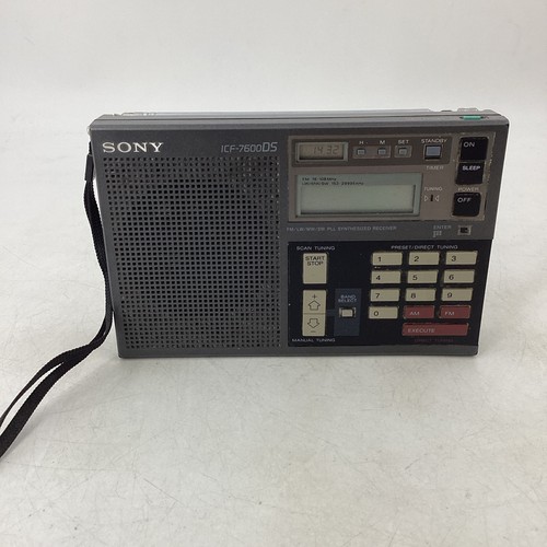 Sony icf 7600ds fm - sony, am/fm